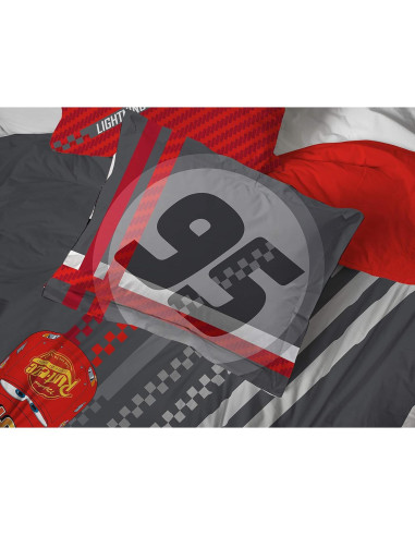 Juego de Cama Queen Cars Jay Franco 7 Piezas Microfibra