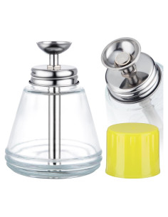 Dispensador de Acetona Noverlife 180ml Vidrio Transparente