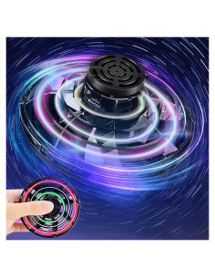 Dron Mini UFO Spinner iFly Negro - Controlado a Mano, 360