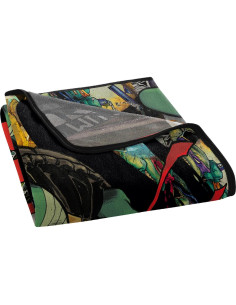 Manta Micro Raschel Tortugas Ninja Northwest 116x152 cm 2