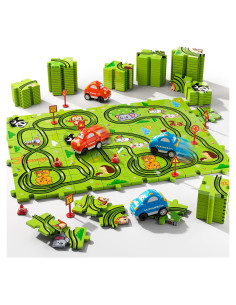 Juego de Rompecabezas de Pista de Carreras 48 PCS Beby Buty