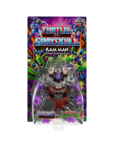 Figura de Acción Ram Man Mattel MOTU TMNT 13.97 cm
