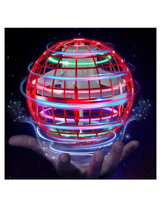 Bola Voladora Orb EP-FOBT-02 Rojo Control Remoto LED