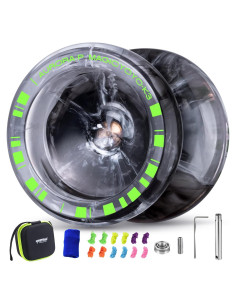 Yoyo MAGICYOYO K3 Aurora-P Negro Blanco para Niños y Adultos
