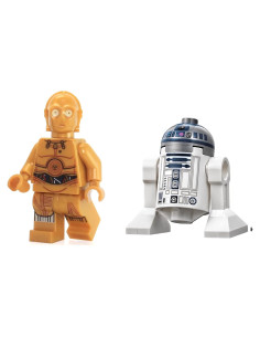 LEGO Star Wars Minifigura C-3PO y R2-D2 - 9,66 g