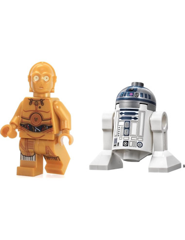 LEGO Star Wars Minifigura C-3PO y R2-D2 - 9,66 g