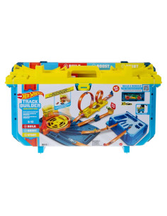 Juego de Pista Hot Wheels GVG11 con Lanzador y 30 Piezas