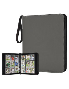 Carpeta de Tarjetas NEWBINDER001 Gris 720 Bolsillos Premium