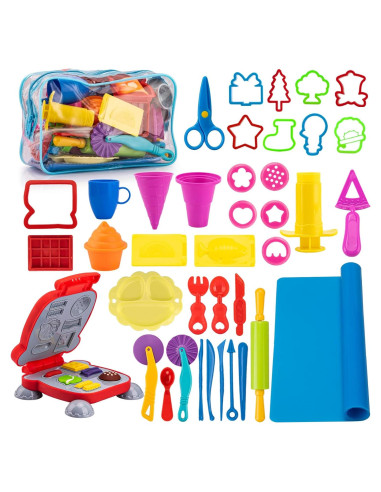 Juego de Masa para Niños 41Pcs Vaike Kauss - Moldes y Accesorios