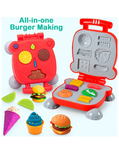 Juego de Masa para Niños 41Pcs Vaike Kauss - Moldes y Accesorios