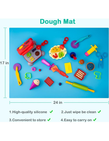 Juego de Masa para Niños 41Pcs Vaike Kauss - Moldes y Accesorios