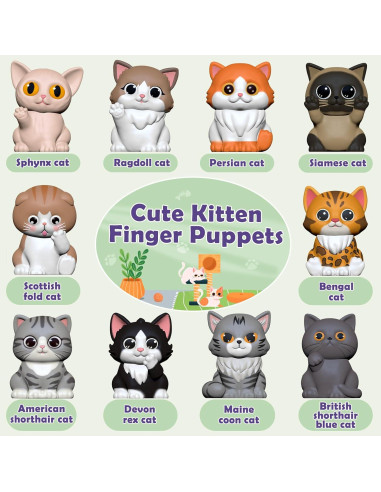 Juguetes de Aprendizaje Aigybobo Gato 20 Piezas Educativos