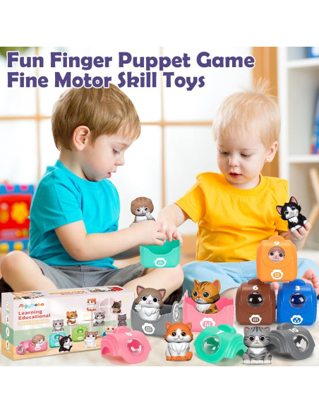 Juguetes de Aprendizaje Aigybobo Gato 20 Piezas Educativos