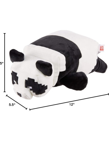 Muñeco de peluche Panda Mattel Minecraft 30 cm suave