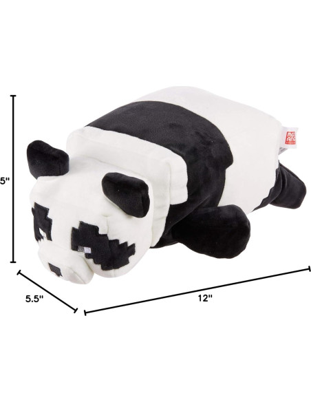 Muñeco de peluche Panda Mattel Minecraft 30 cm suave