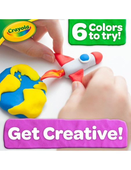 Masilla Naranja Crayola 1,36 kg Suave y Reutilizable