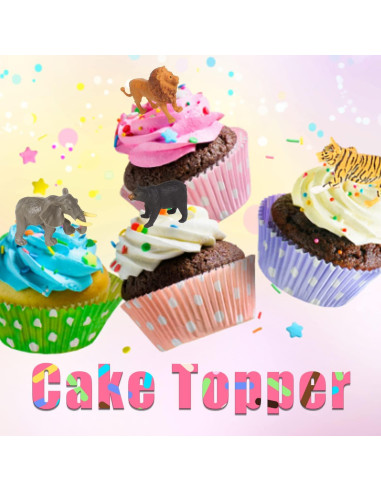 Figuras de Animales Salvajes LOMIMOS 12 Piezas Educativas