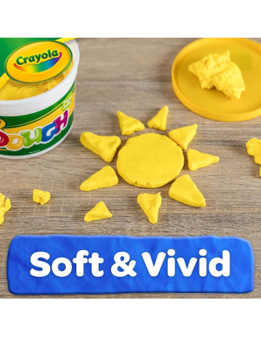 Masa de Modelado Crayola Amarilla 1,36 kg para Niños