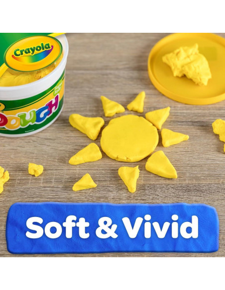 Masa de Modelado Crayola Amarilla 1,36 kg para Niños Masa de Modelado Crayola Amarilla 1,36 kg para Niños