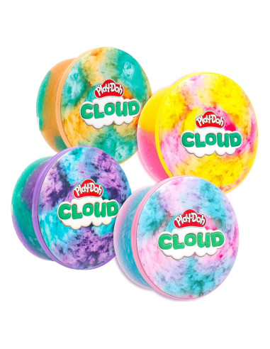 Play-Doh Nube Aromatizada 4 Piezas 170g Cada Una