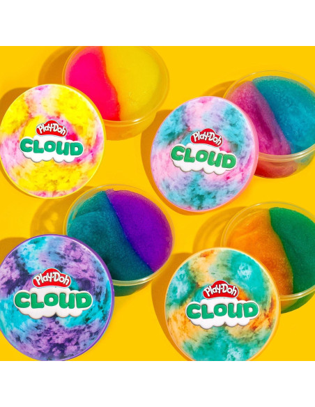Play-Doh Nube Aromatizada 4 Piezas 170g Cada Una Play-Doh Nube Aromatizada 4 Piezas 170g Cada Una