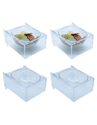 Bandejas de Juego de Mesa BoardM 4 Piezas Conectables