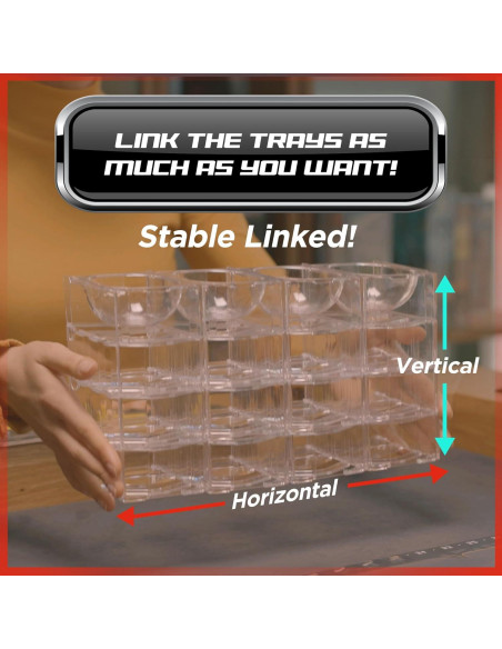 Bandejas de Juego de Mesa BoardM 4 Piezas Conectables Bandejas de Juego de Mesa BoardM 4 Piezas Conectables