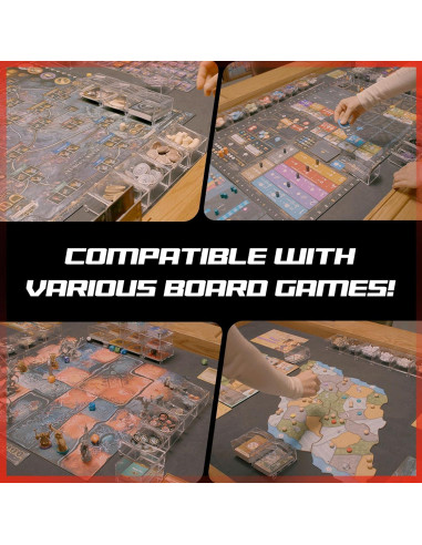 Bandejas de Juego de Mesa BoardM 4 Piezas Conectables