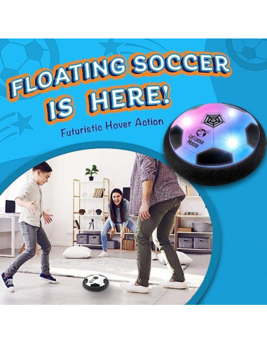 Pelota de Fútbol Flotante Let Loose Moose - Juguete LED 18 cm