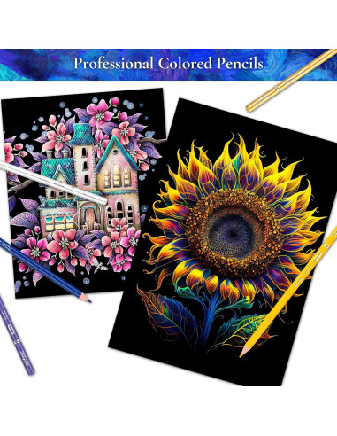 Lápices de Colores iBayam 72 Colores Multicolor para Adultos