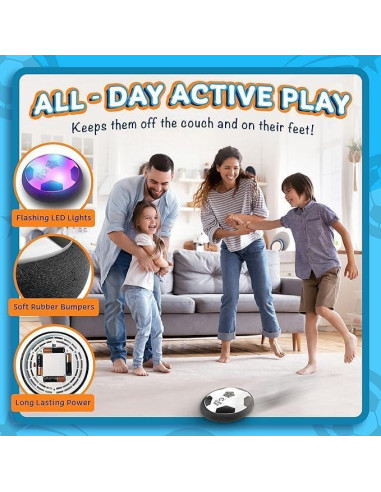 Pelota de Fútbol Flotante Let Loose Moose - Juguete LED 18 cm