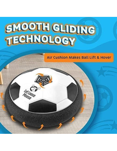 Pelota de Fútbol Flotante Let Loose Moose - Juguete LED 18 cm