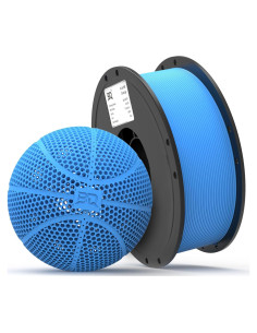 Filamento Flexible BIQU PLA-HR 1.75mm para Impresoras 3D Azul