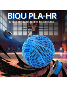 Filamento Flexible BIQU PLA-HR 1.75mm para Impresoras 3D Azul 2