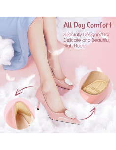 Almohadillas Metatarsales ZAIWOO para Tacones Altos - Alivio Dolor 2
