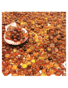 Piedras de vidrio marino Keedolla 6-9mm para acuarios