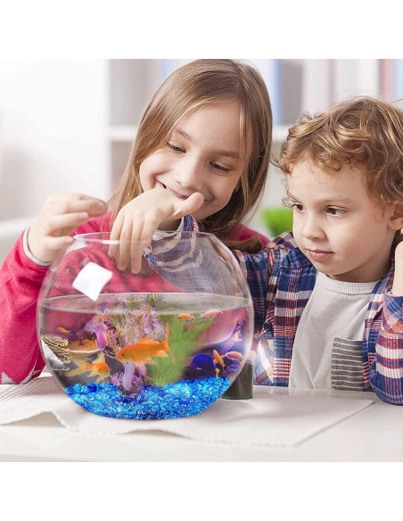 Grava Azul para Acuario Keedolla 1.42 kg Piedras Decorativas