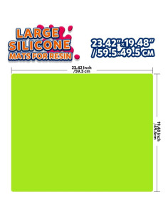 Alfombrillas de Silicona LEOBRO 59.4x49.5 cm para Manualidades 2