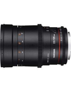 Lente Telefoto Samyang VDSLR II 135mm T2.2 para Nikon F 2