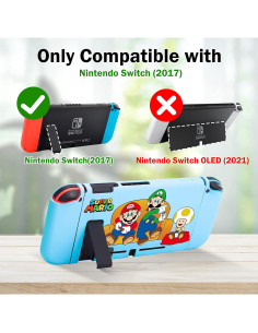 Funda Protectora Kawaii para Nintendo Switch - Sofá Azul 2