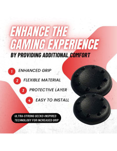 Empuñaduras de Pulgar de Silicona HardToChooseOne para Consolas 2