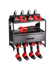 Organizador de Herramientas Veitorld con Estación de Carga 3 Capas