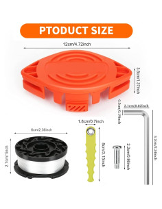 Cuchillas de Recortadora Eyoloty AF-100 30 pies 0.065 cm 2