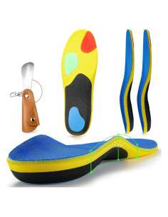 Plantillas ortopédicas MIBATUS con soporte de arco alto - 2 pares