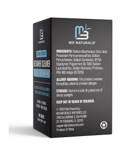 Limpiador de Retenedores Nocturno M3 Naturals 120 Tabletas 2