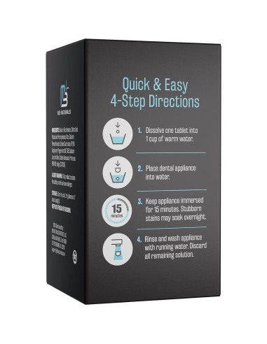 Limpiador de Retenedores Nocturno M3 Naturals 120 Tabletas