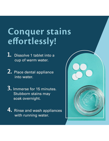 Limpiador de Retenedores Nocturno M3 Naturals 120 Tabletas