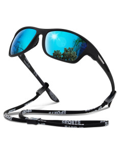 Gafas de Sol Deportivas Suoso UV400 Polarizadas para Hombres