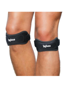 2 Correas de Rodilla Ajustables HGBOO para Tendón Patelar