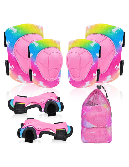 Conjunto de Protección Infantil PAMAID Unicornio Rosa 7 en 1